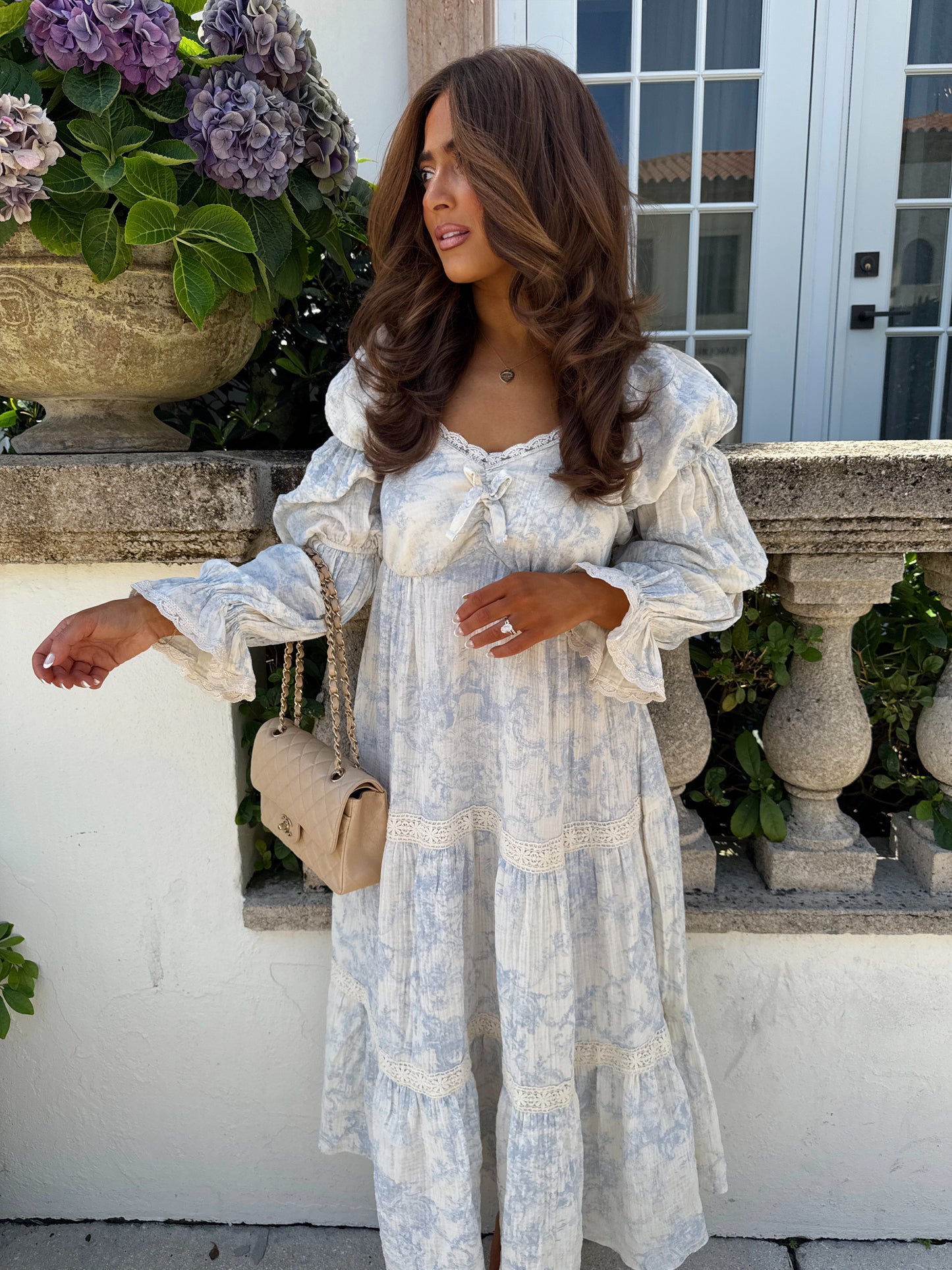 Isla Blue Romantic Dress