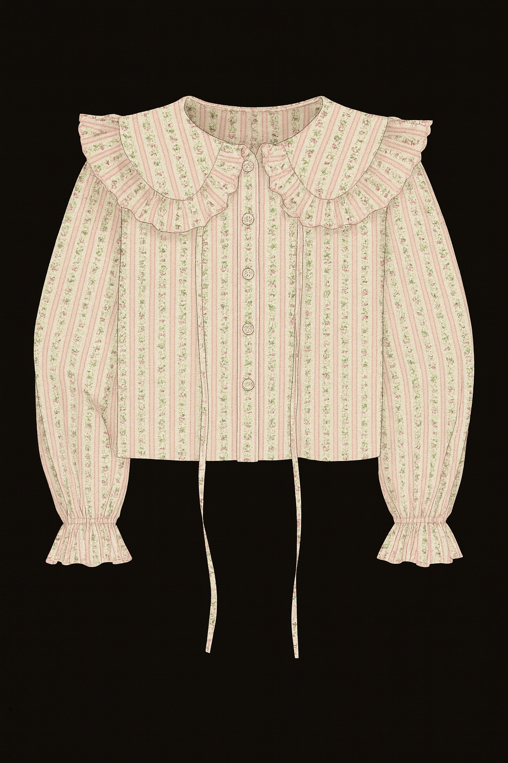 Shabby Chic Blushing Top