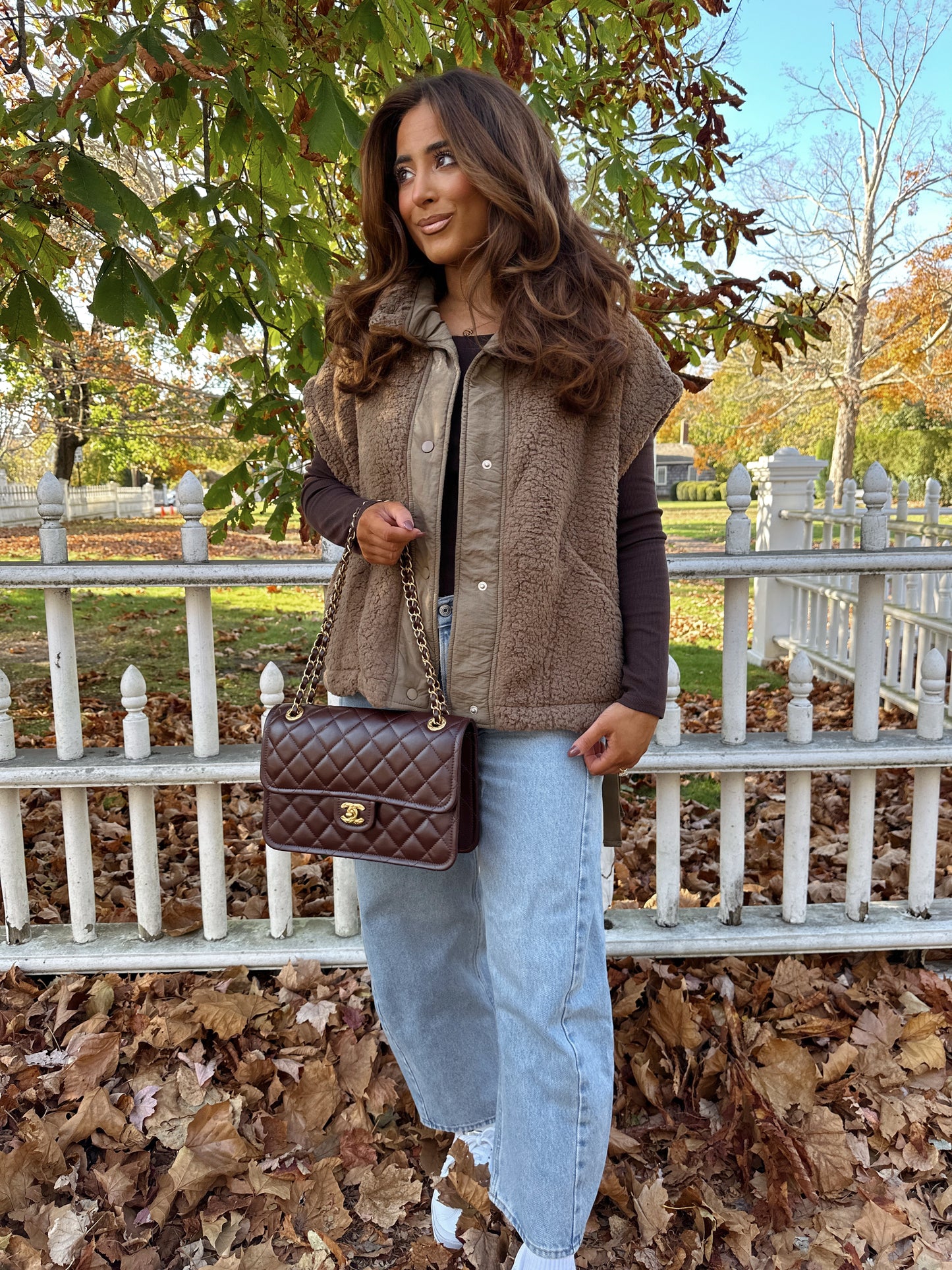 Toasted Marshmallow Sherpa Vest