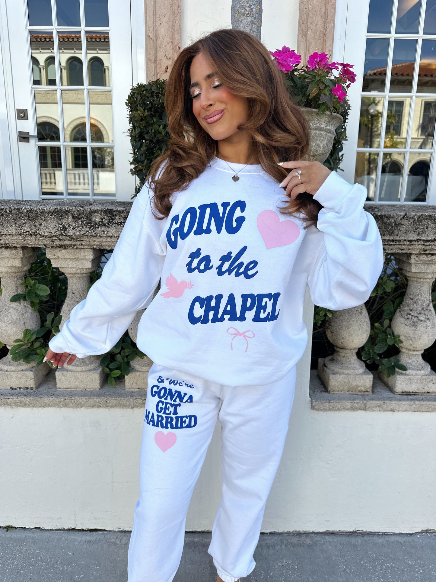 Going To The Chapel Sweatpants Set 💍 pre-order