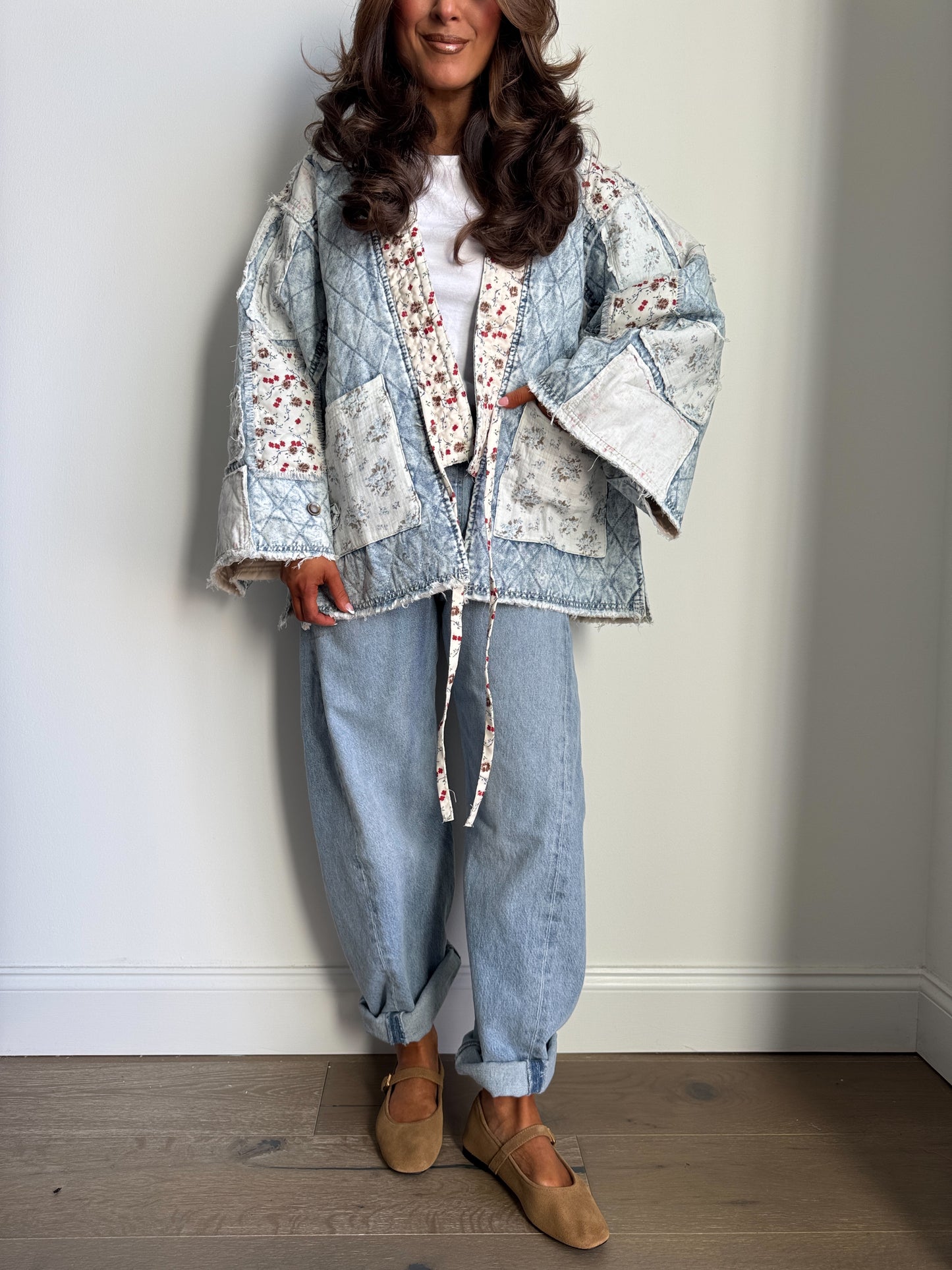 The Harvest Cottage Denim Shacket
