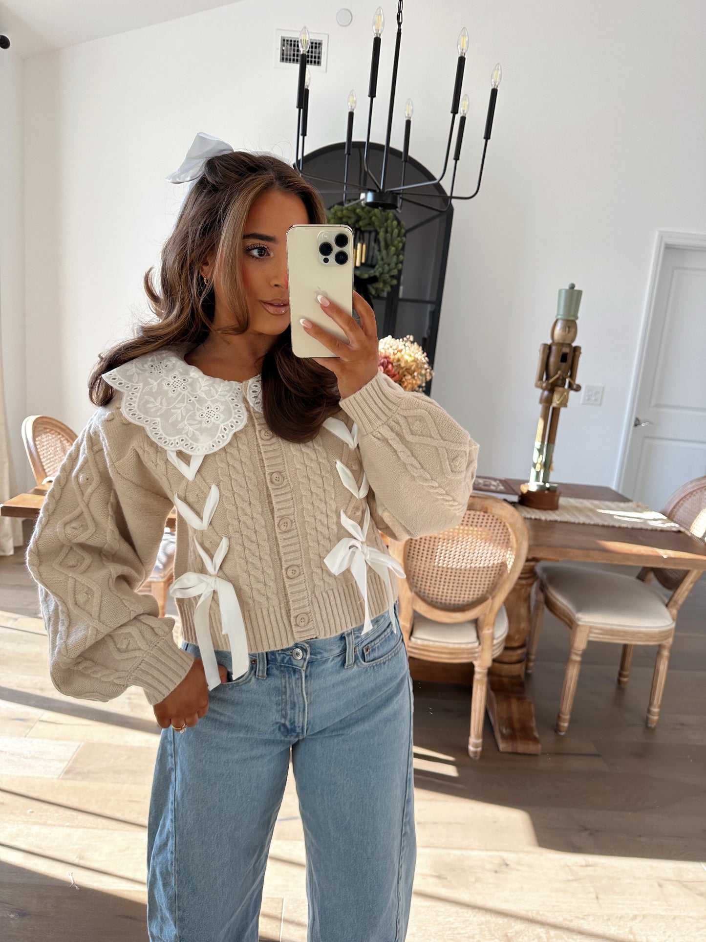 Clarice Lace Sweater Knit