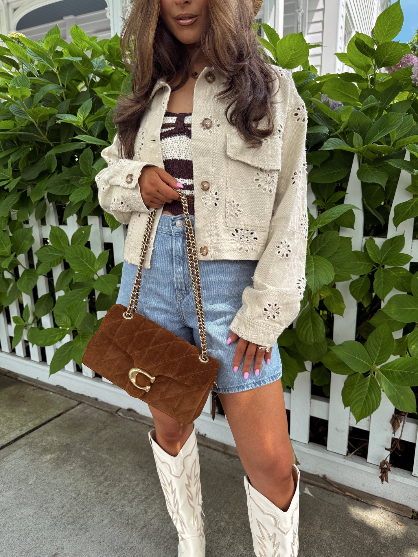 The Oat & Lace Denim Jacket
