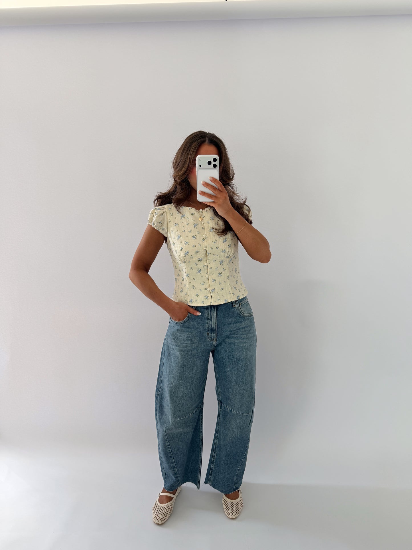 🍋 Lemon Blueberry Vintage Blouse RESTOCK 2 weeks