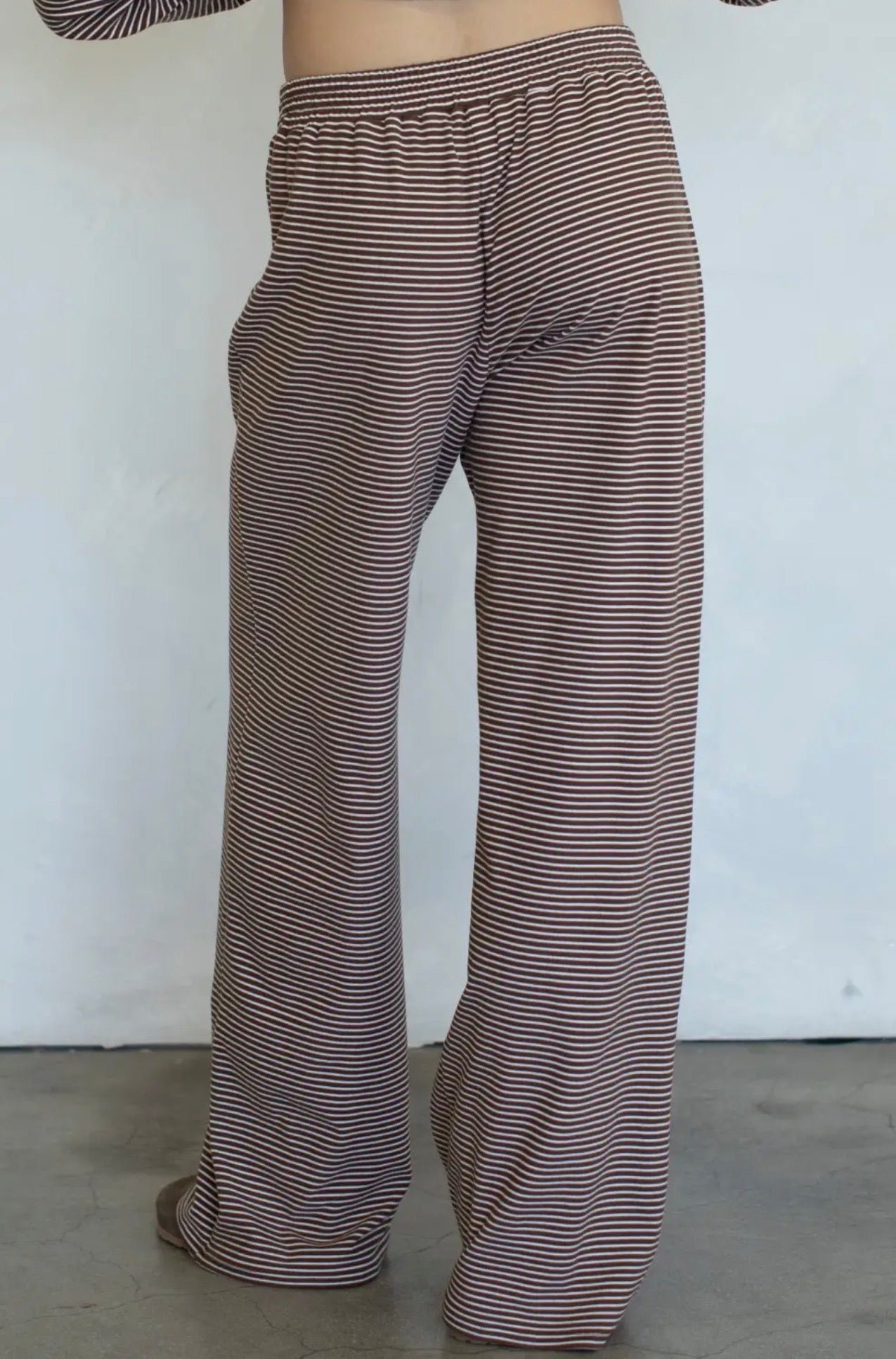 Sophie Striped Set (Mocha)
