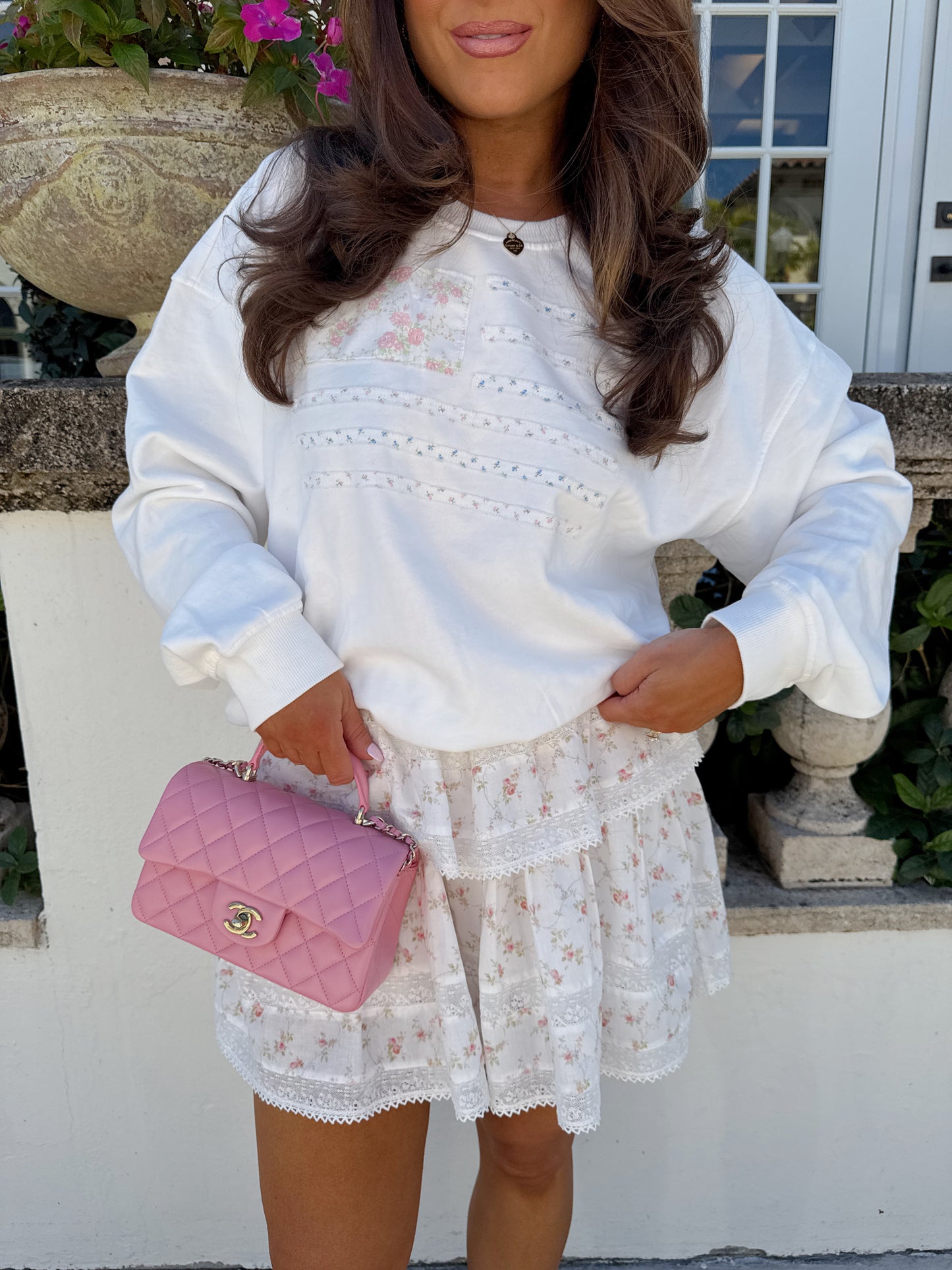 The Clare Bloom Mini Skirt (pre-order 4/15)