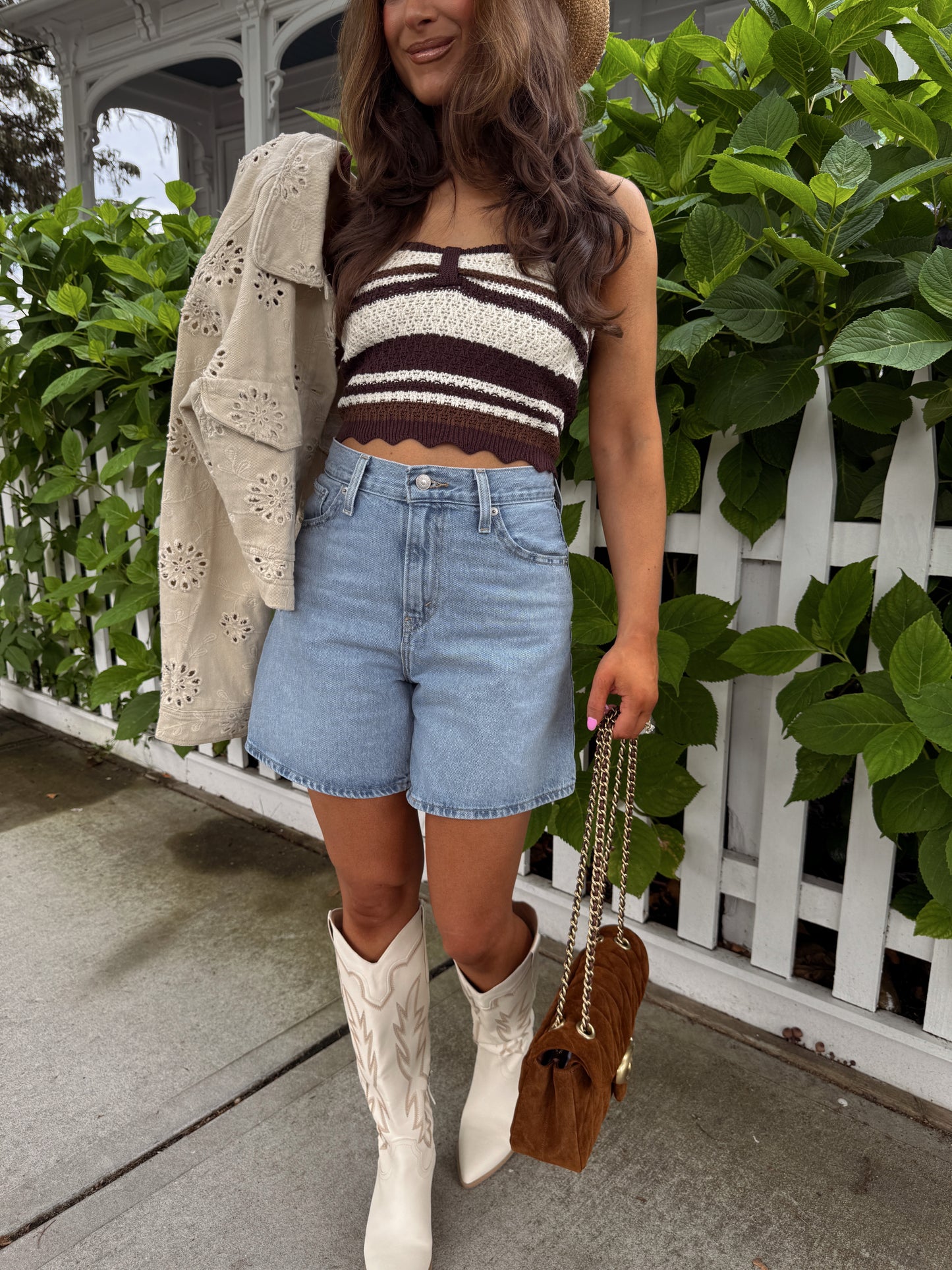 Crochet Maple Tube Top