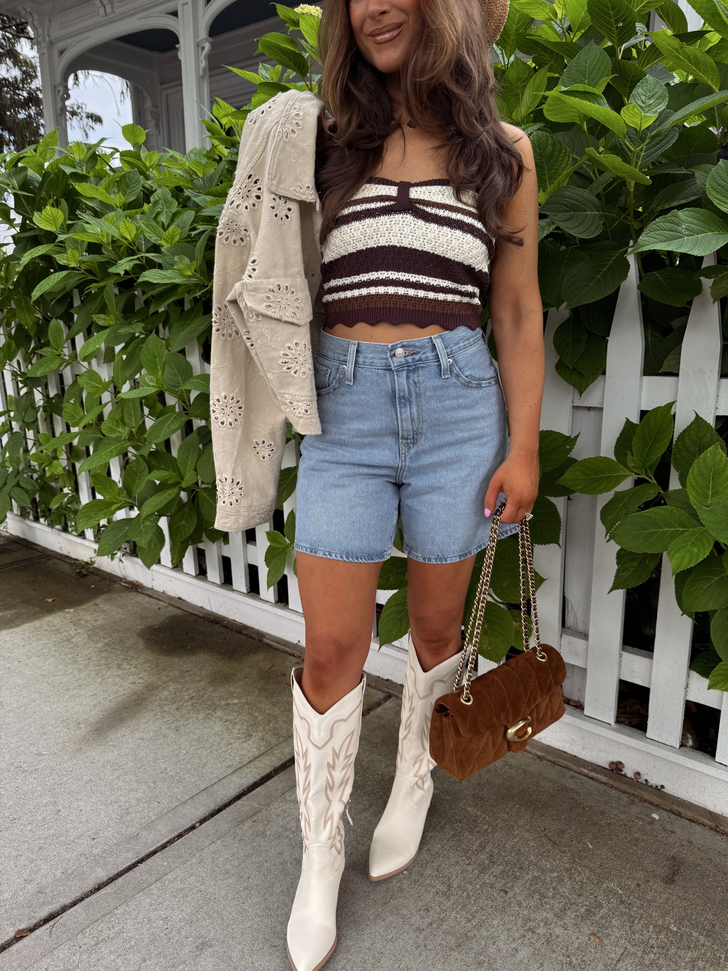 Crochet Maple Tube Top