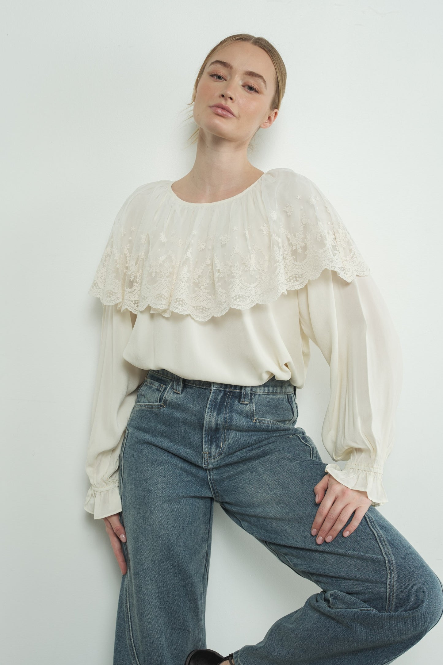 Heavenly Ruffles Blouse