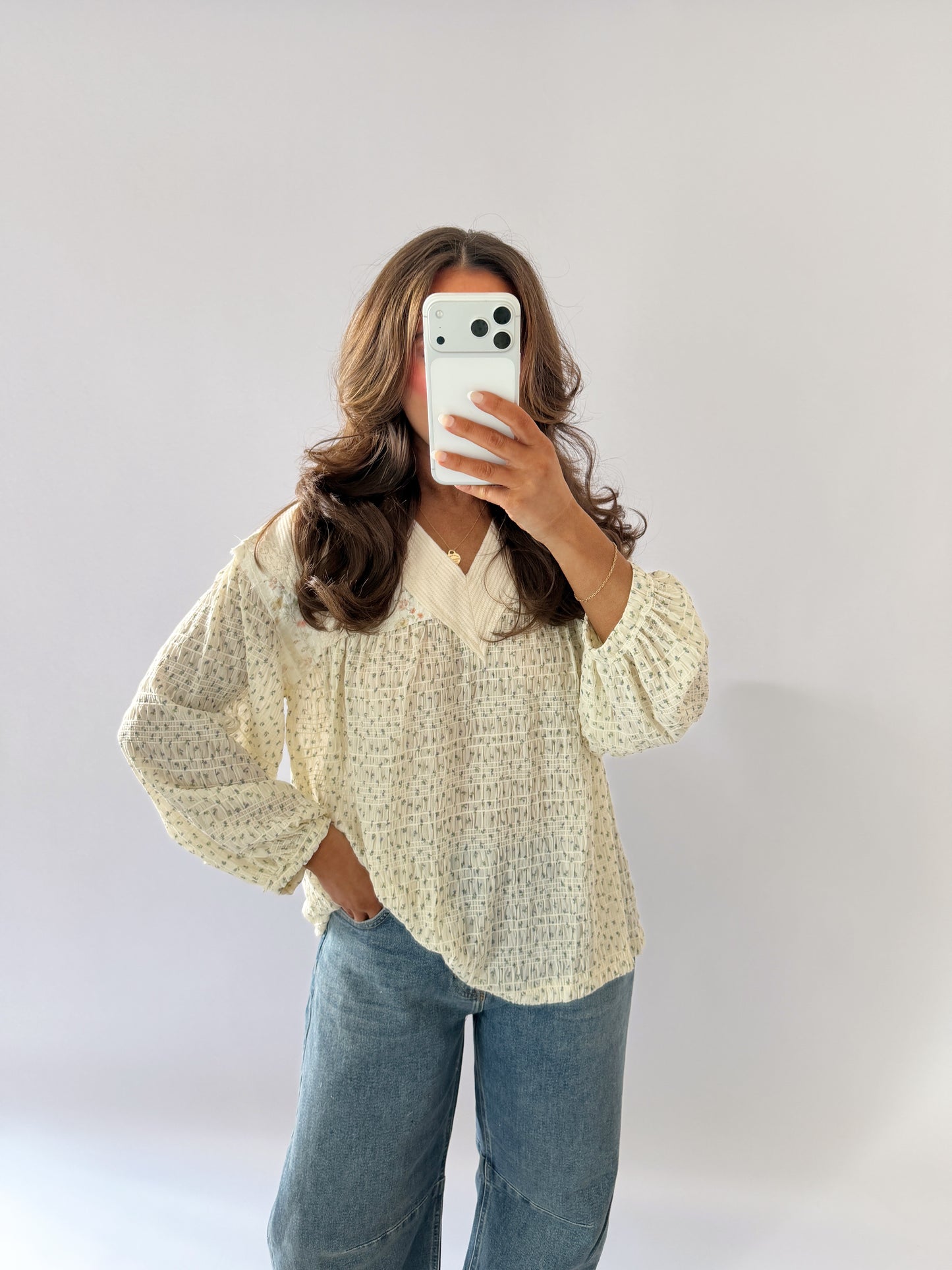 Sweet Blossom Floral Top (POL)