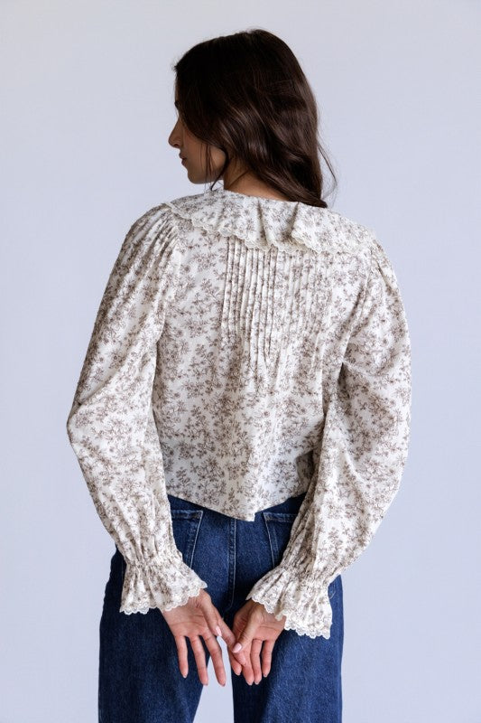 Cozy Cabin Cotton Blouse PRE ORDER ADDED