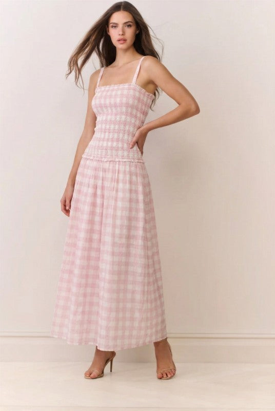 Cotton Candy Gingham Maxi (can’t restock)