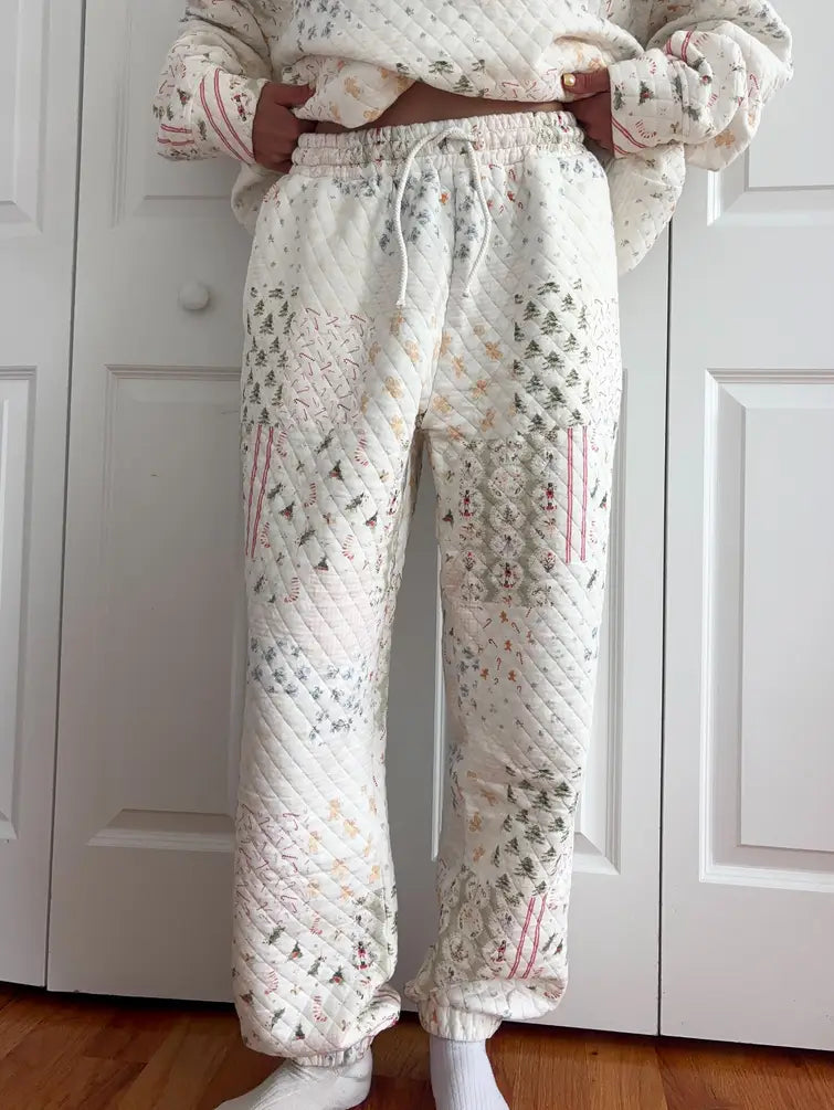 Christmas Traditions Quilted Joggers EARLY ACCESS