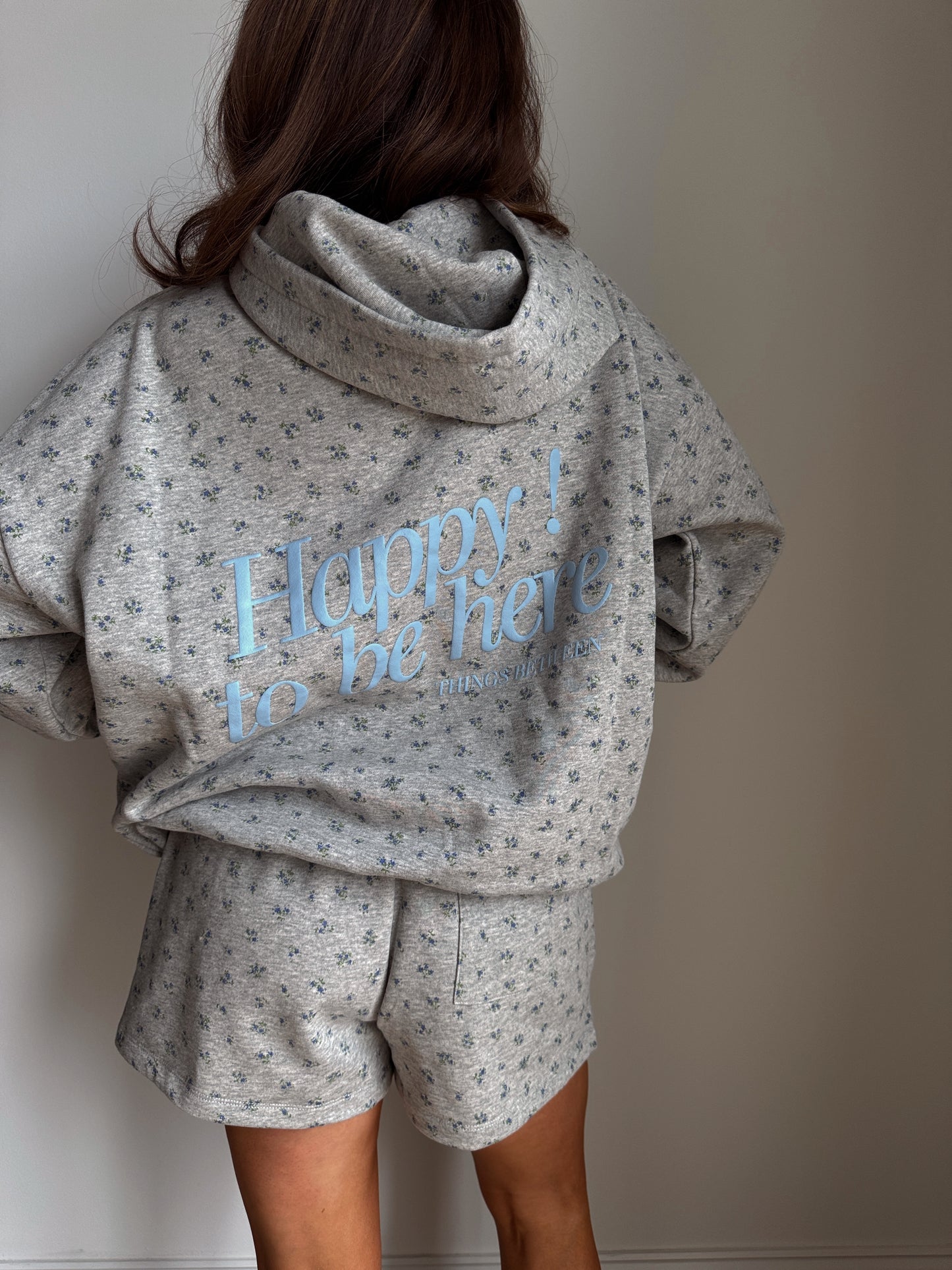 Happy To Be Here Hoodie Set