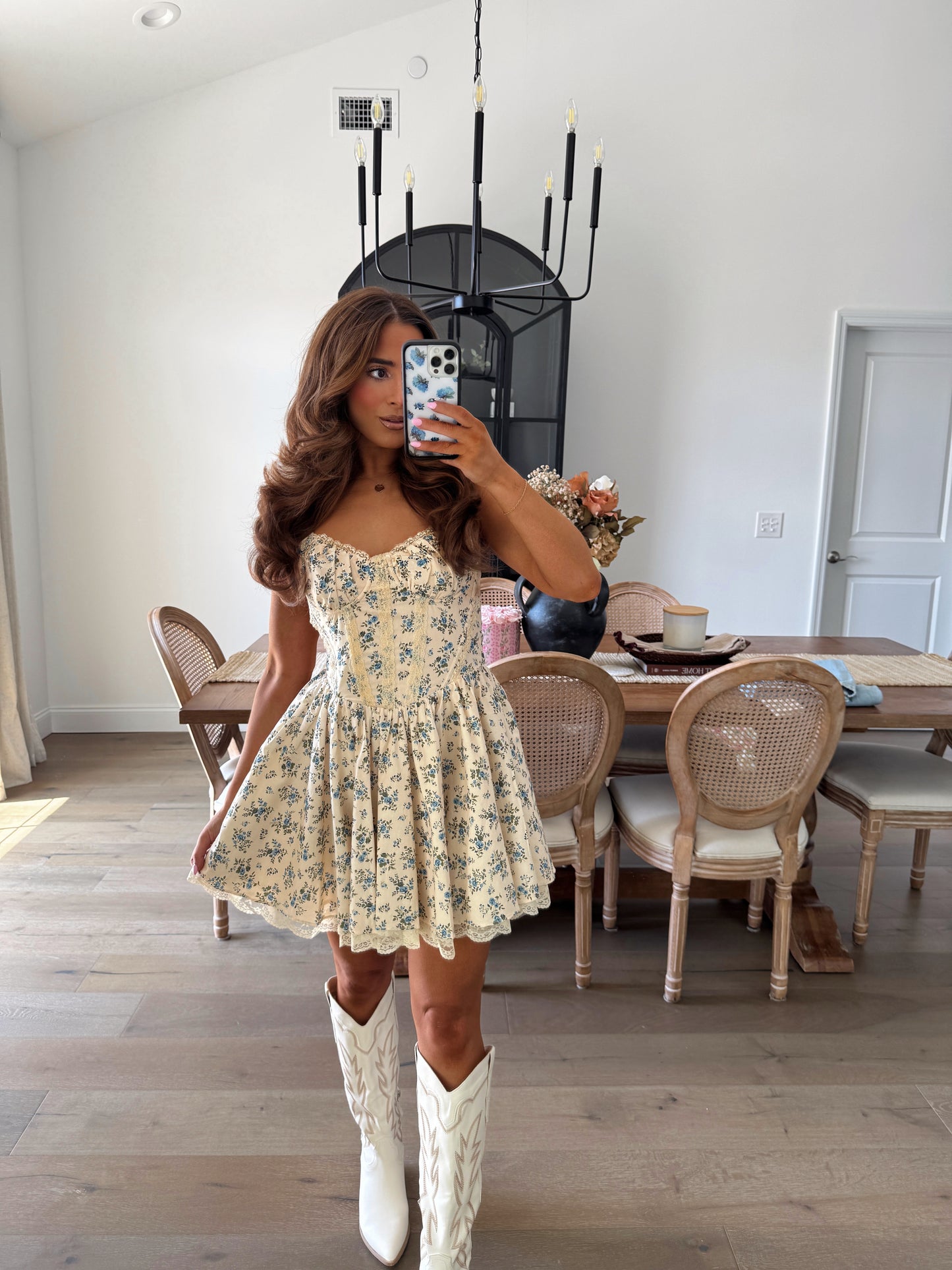 The Grand Ole Corset Mini Dress