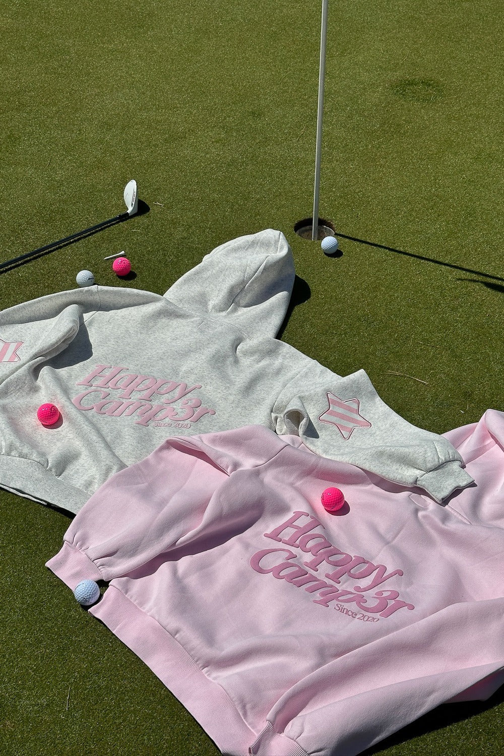 Ribboned Hydrangeas Zip Up Hoodie Blush Pink