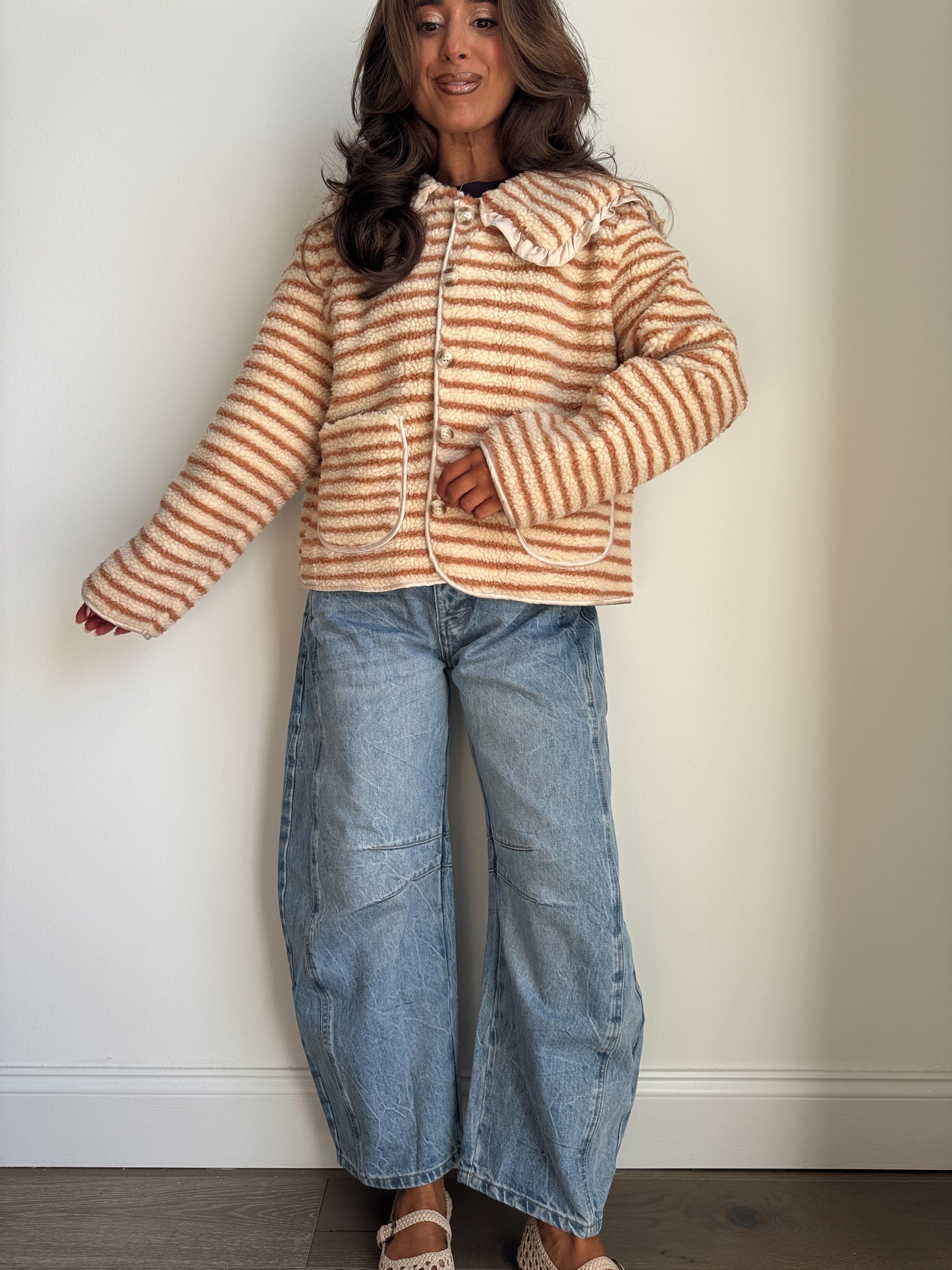 Caramel Apple Sherpa Jacket