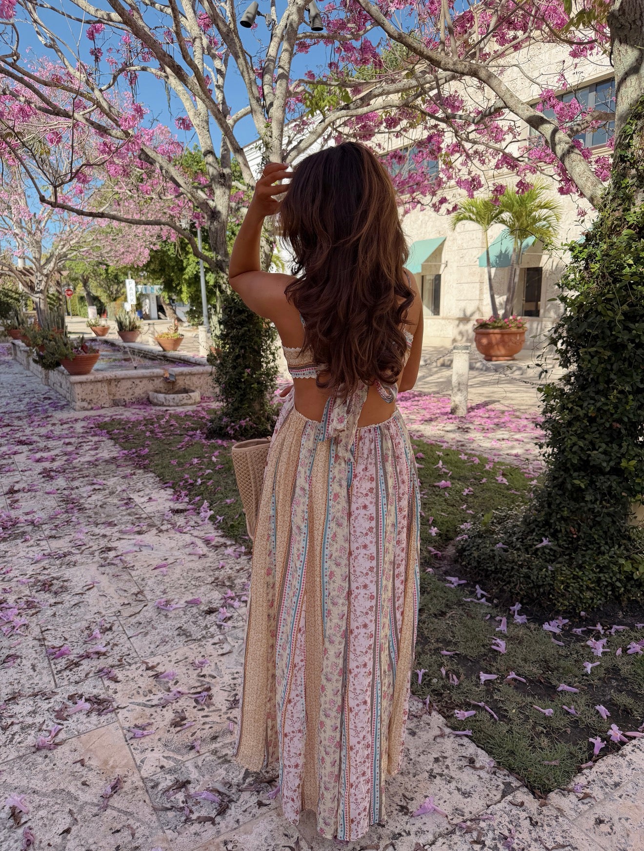Blossom Patchwork Beach Maxi Dress RESTOCK 2 weeks