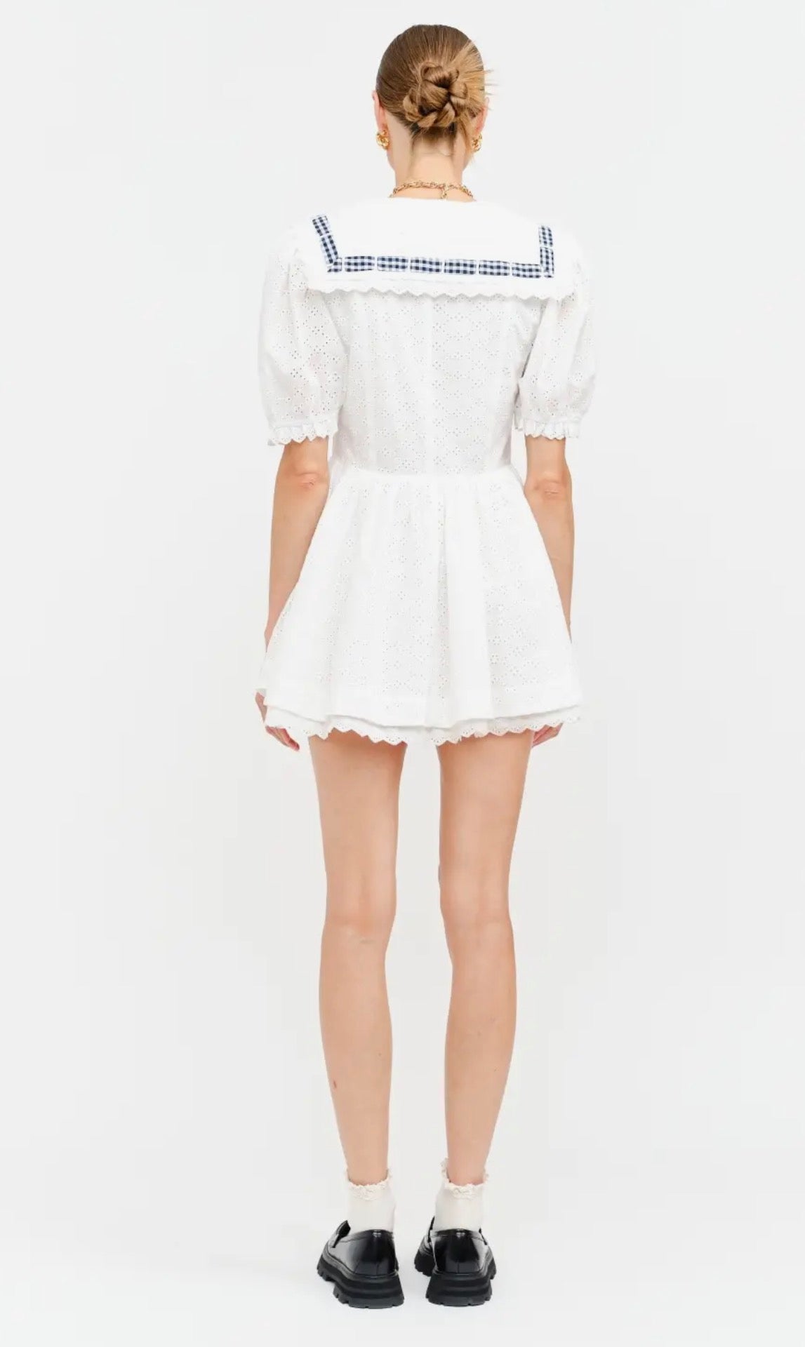 Annabelle Mini Eyelet Dress