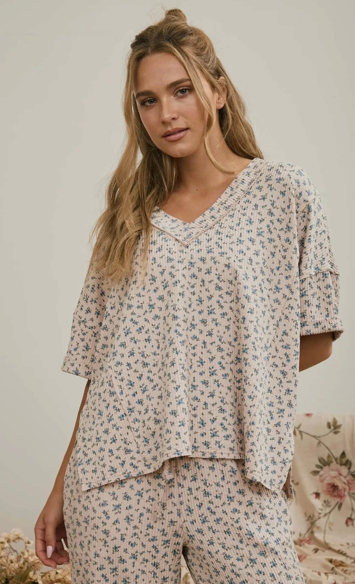 Blueberry Pie Floral Set