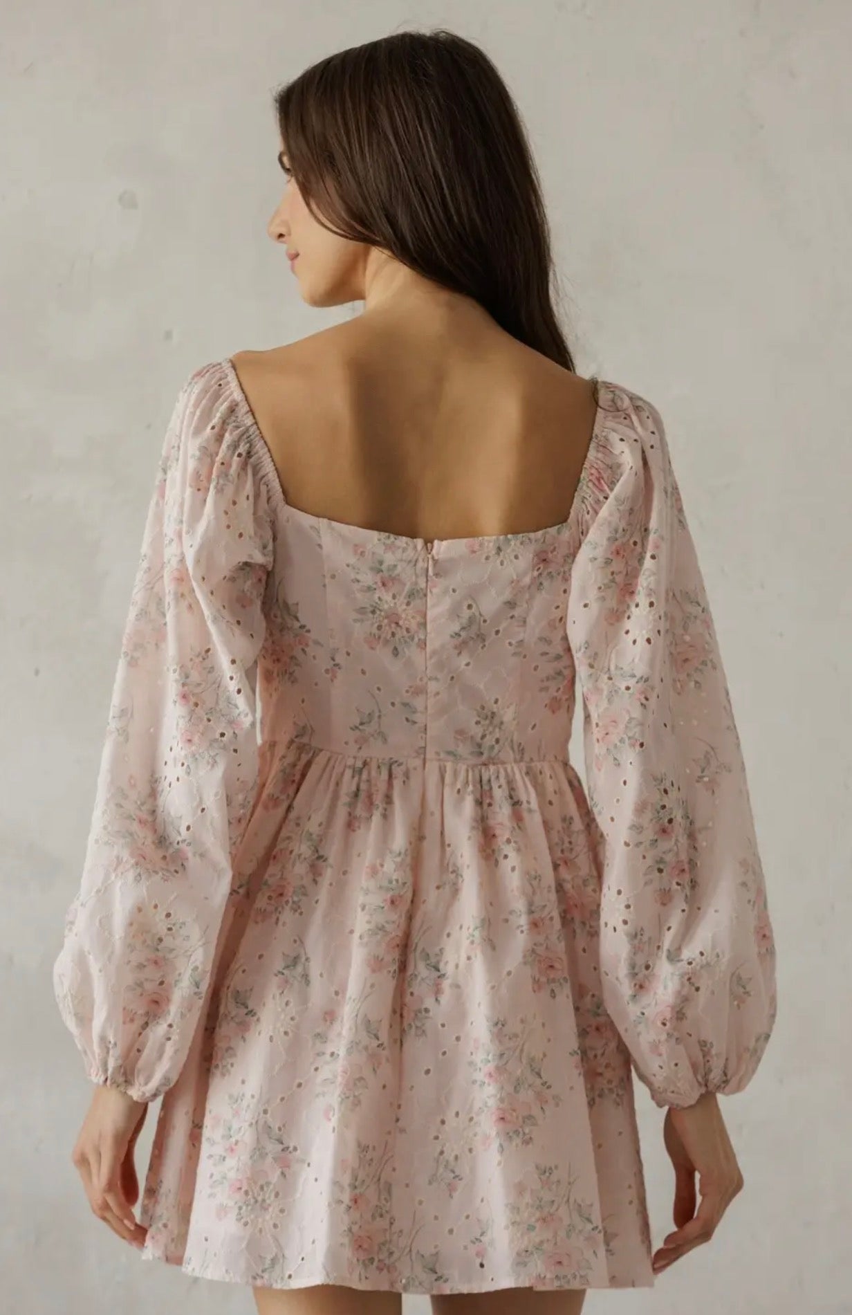 Blushing Berry Babydoll Dress