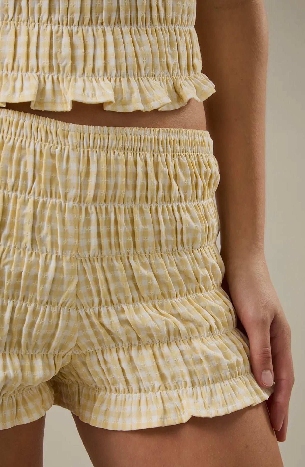 Sweet Lemon 🍋 Gingham Set (can’t restock)