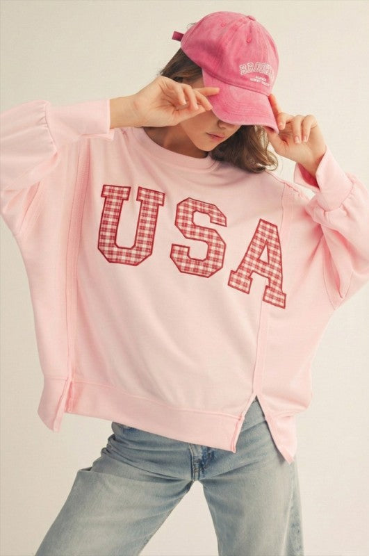 USA GINGHAM CREW 🇺🇸