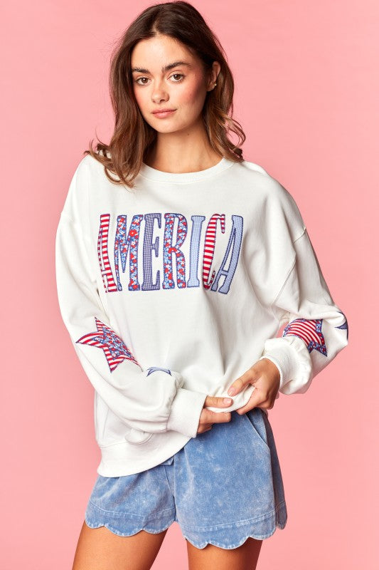 Starry Nights Patchwork Crew