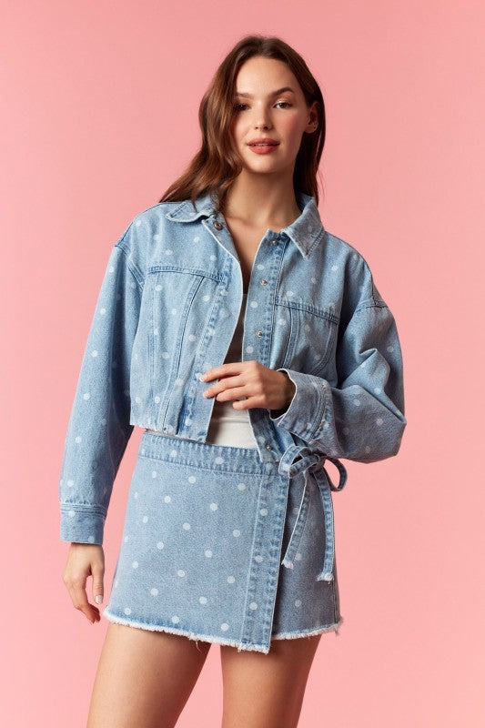 Denim Dot & Darling Jacket