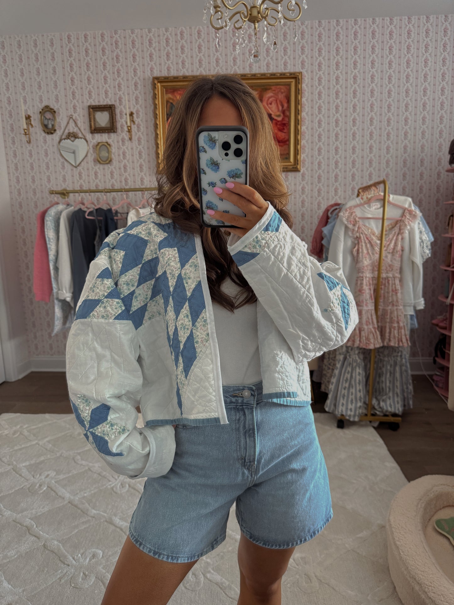 The Olaf Floral Quilted Jacket