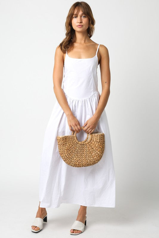 Olivia Drop Waist Maxi Dress