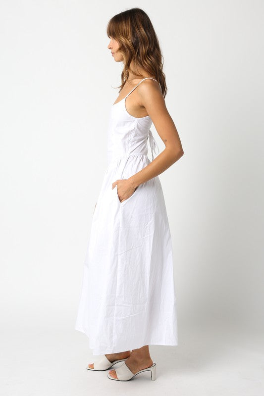 Olivia Drop Waist Maxi Dress
