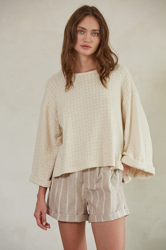 Oat Cookie Sweater Knit