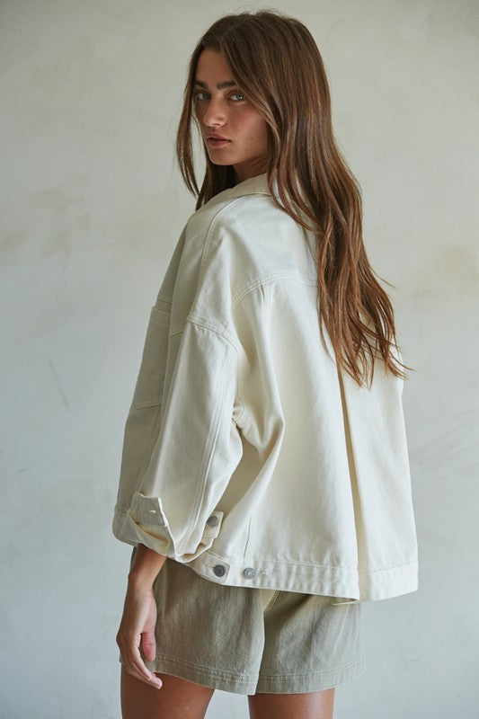 Sugar Cookie Denim Jacket