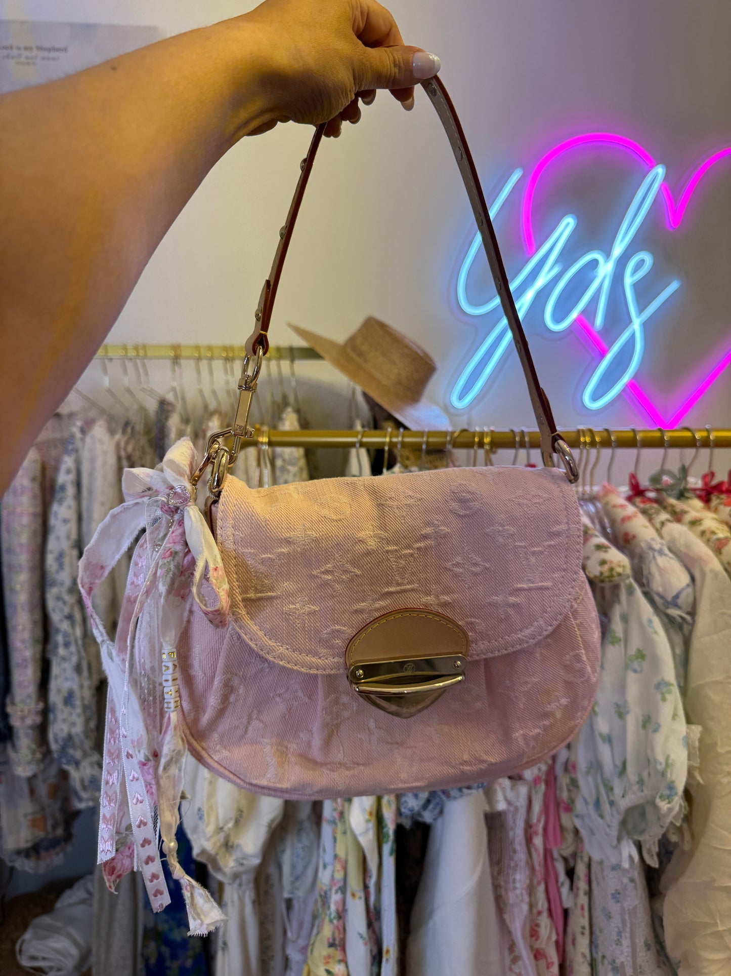 LV sunset bag Pink