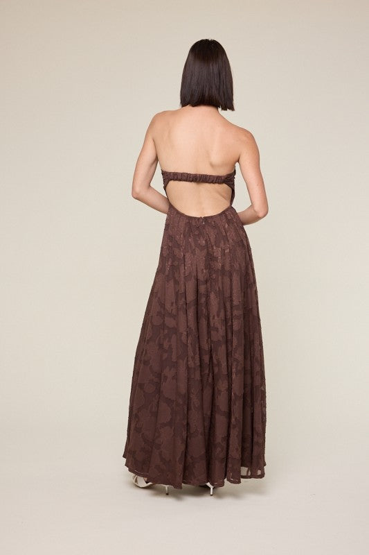 Driftwood Brown Maxi Dress