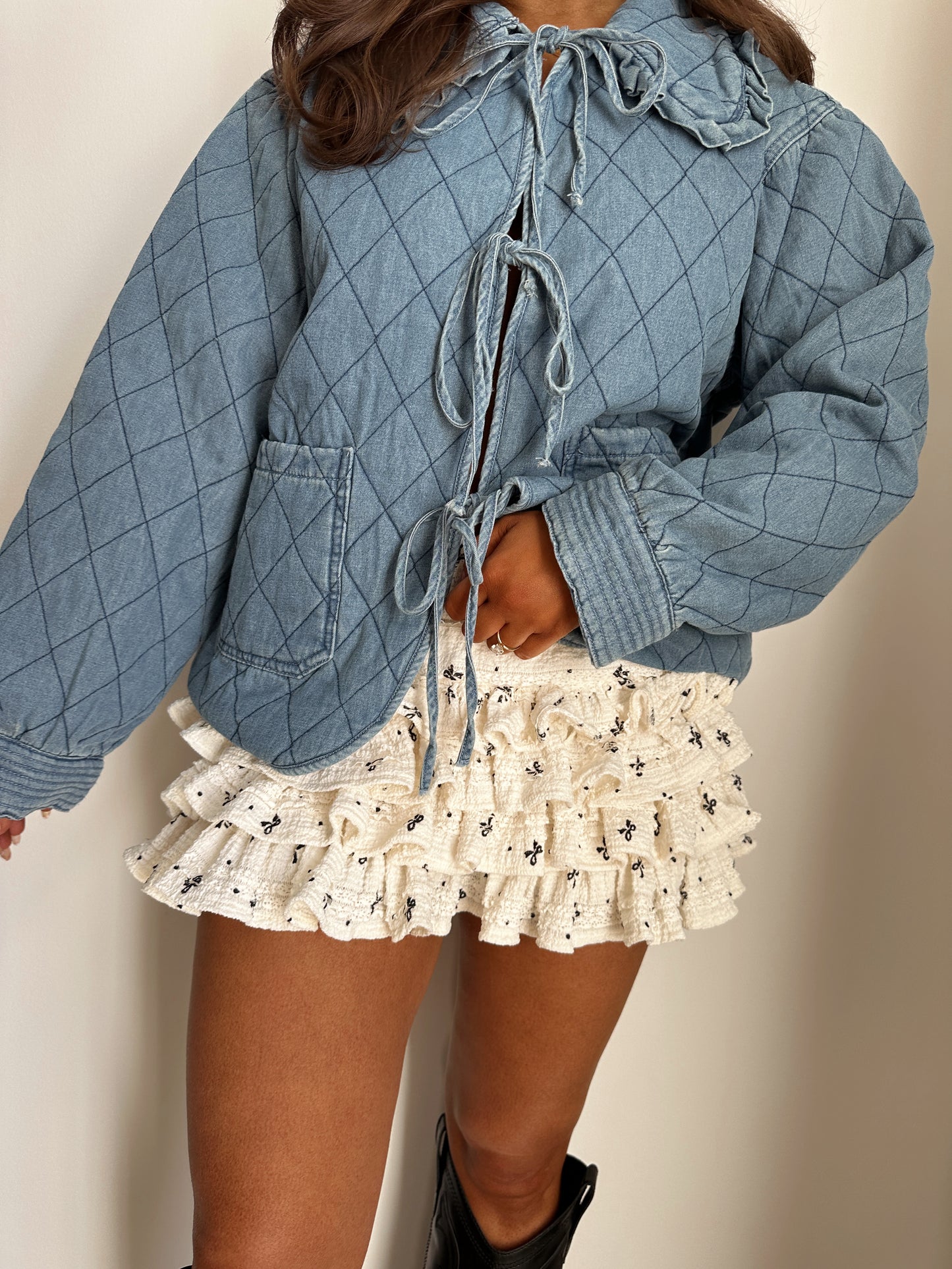 Ruffles and Bows Mini Skort