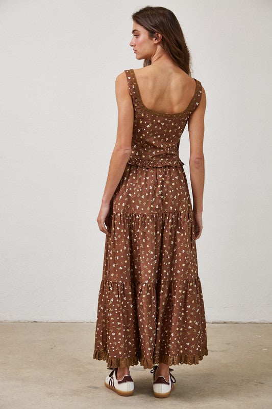 Cocoa Kissed Floral Set