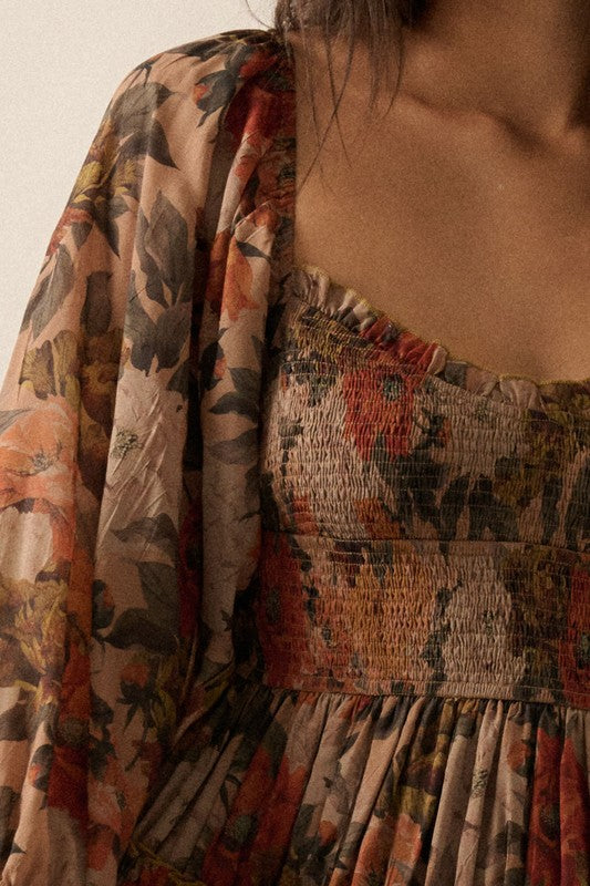 PRE-ORDER Maple Floral Midi