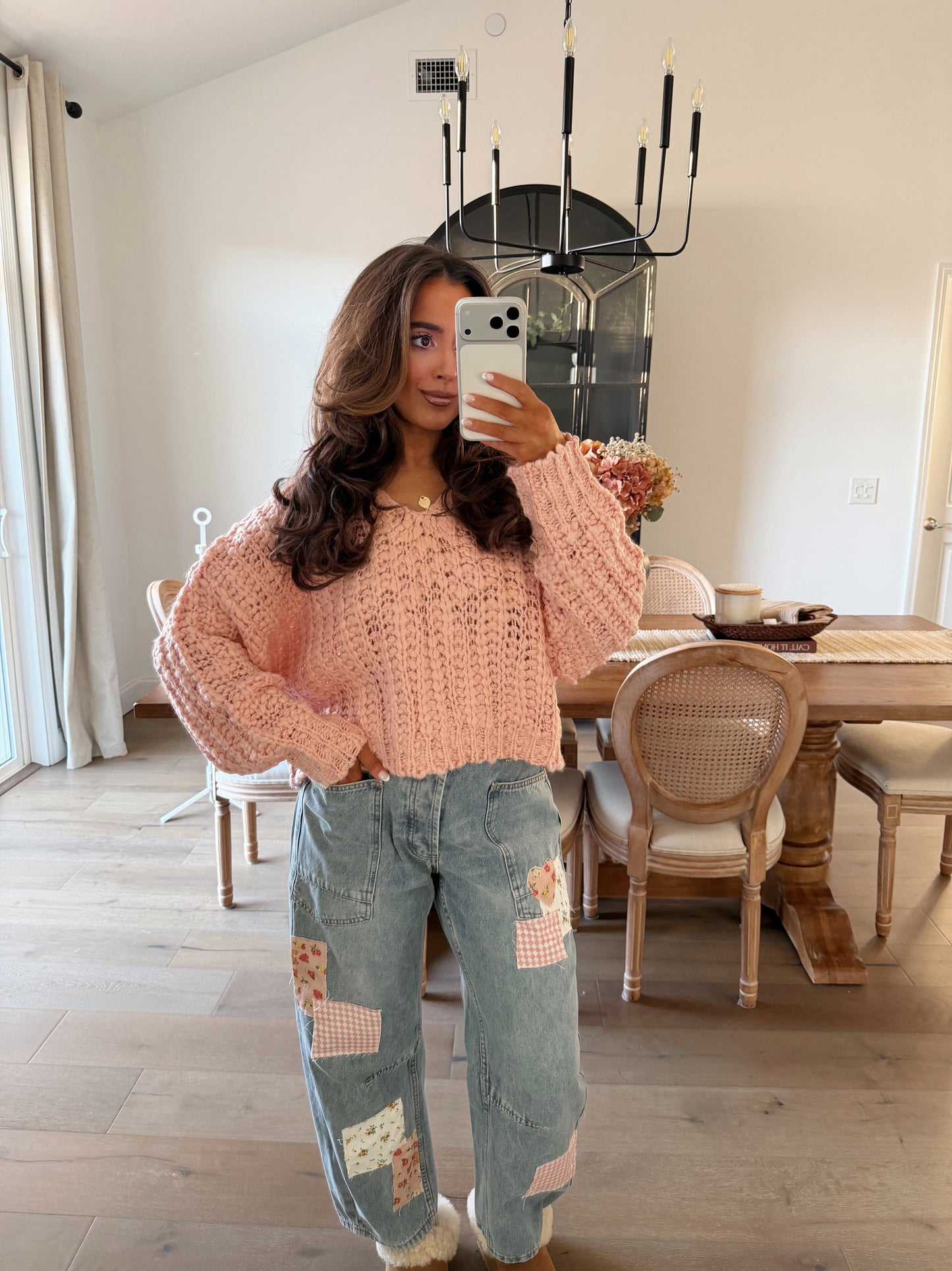 Pretty in Pink Sweater