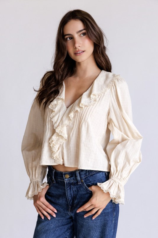 Vanilla Oatmeal Sugar Cookie Blouse