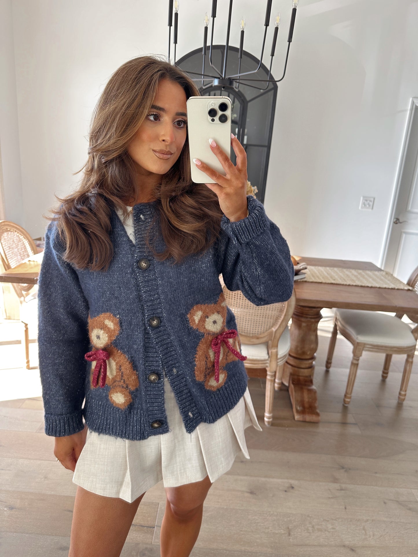 Teddy Bear Cardigan Navy 🧸 PRE-ORDER
