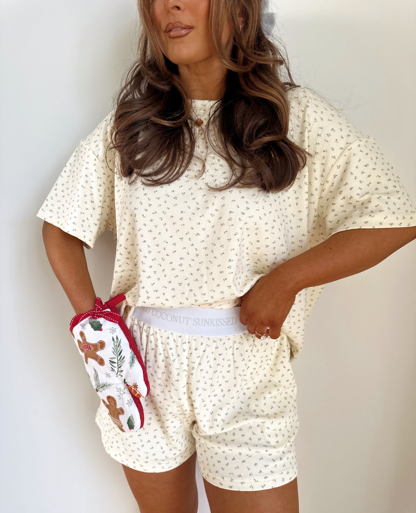 Darling Ariel Floral Cozy Knit Top