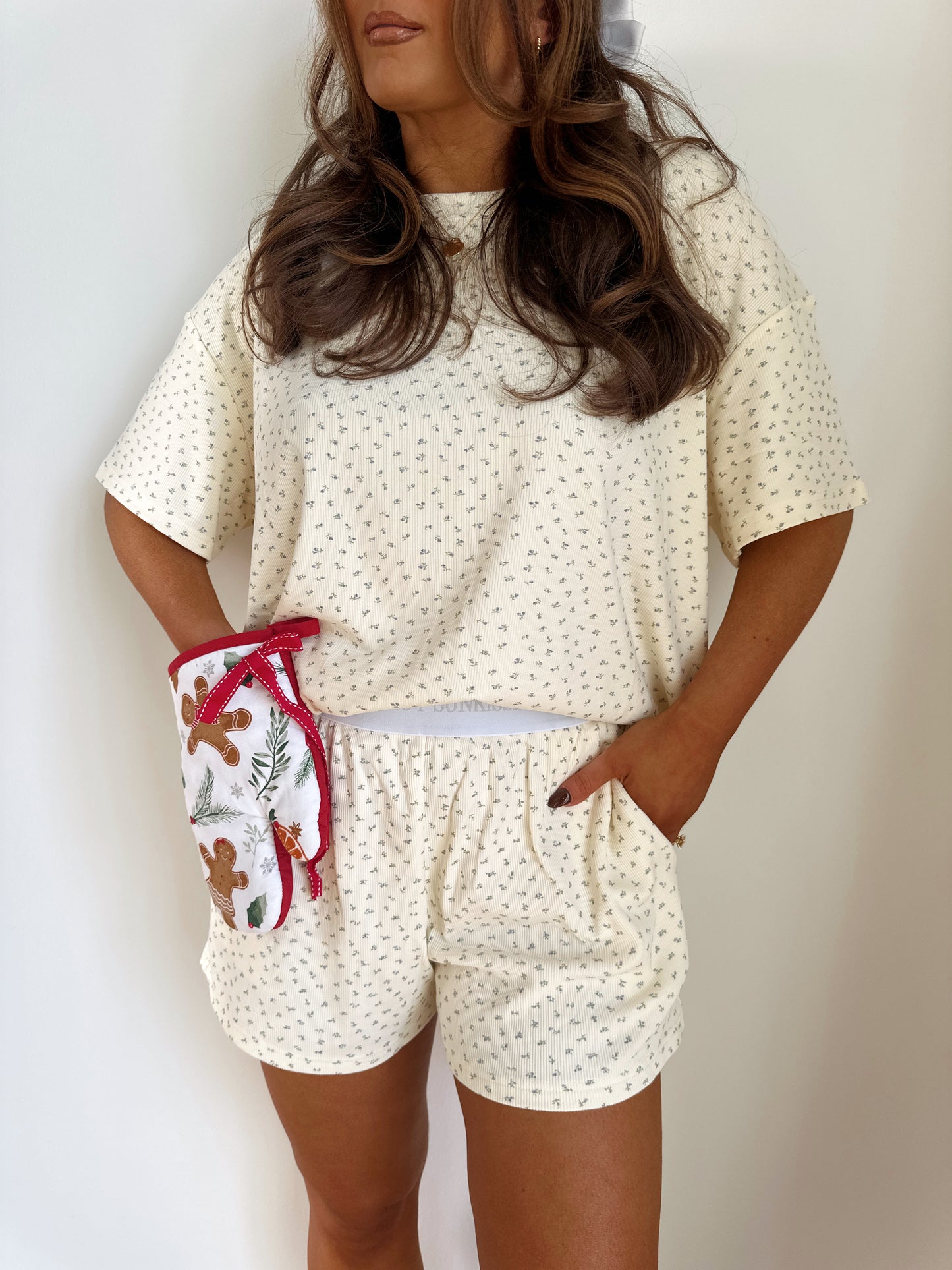 Darling Ariel Floral Cozy Boxer Short