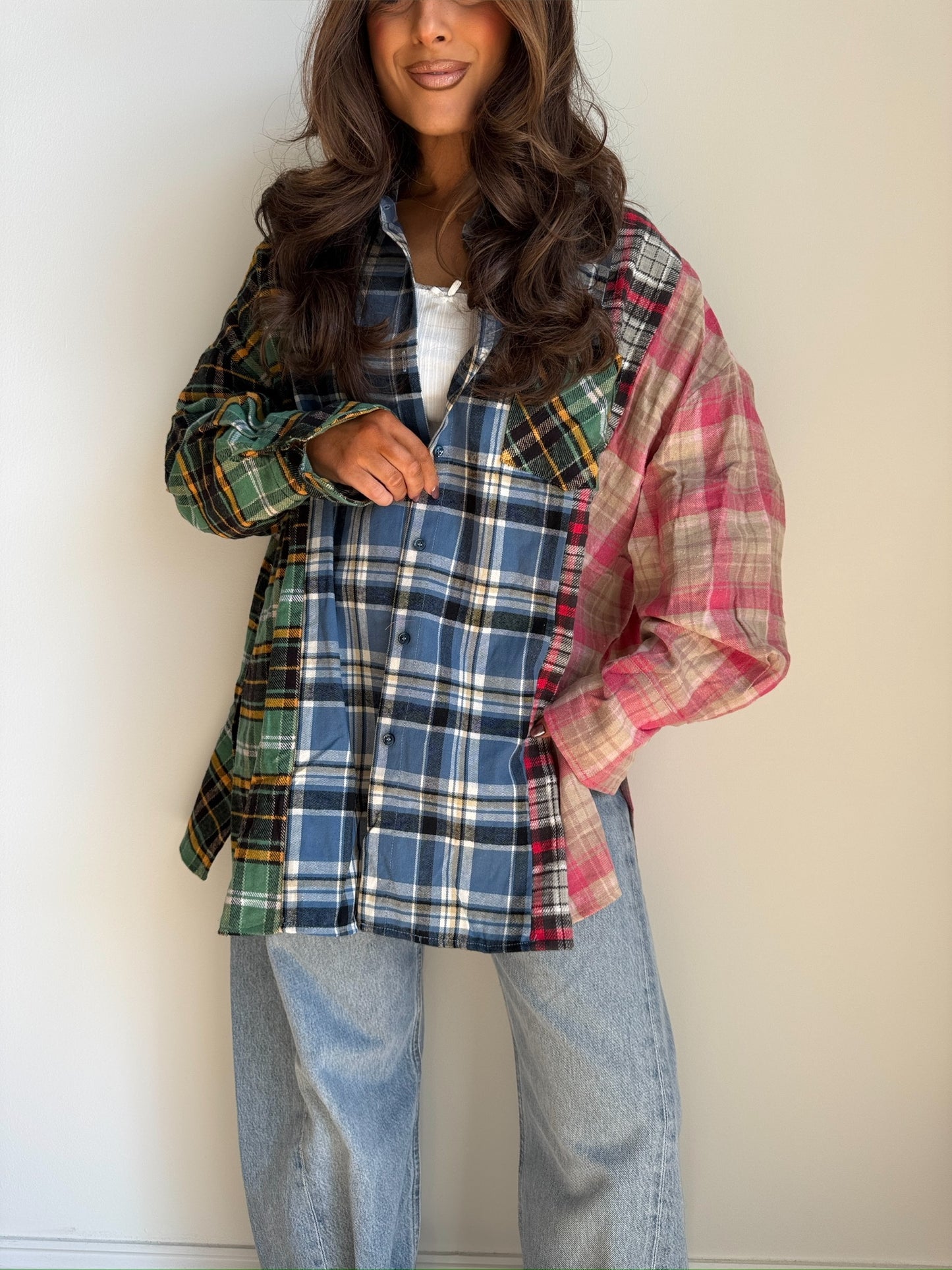 Stitched Together Flannel