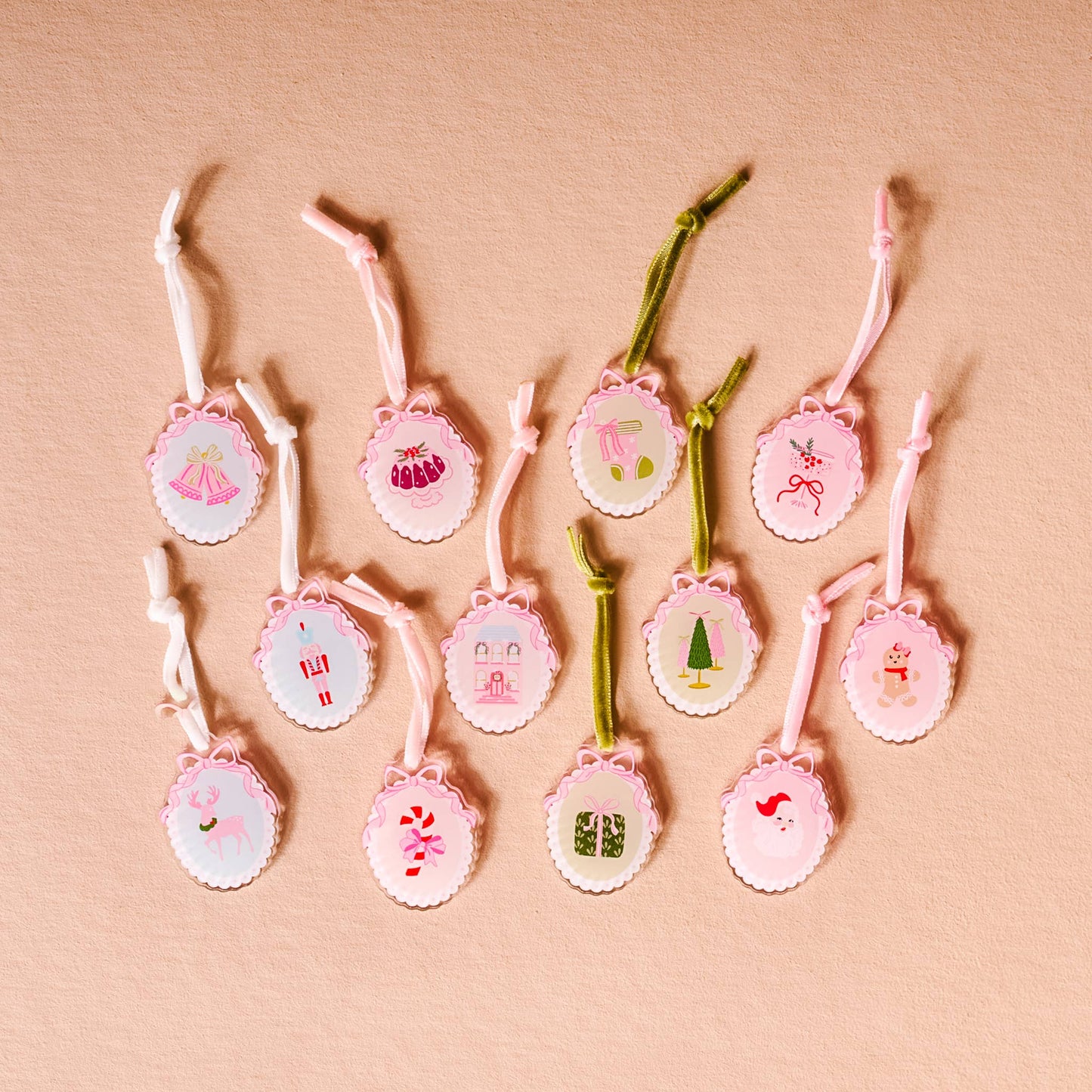 Coquette Christmas Ornament Advent Calendar