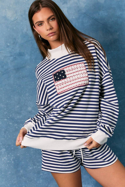 Vintage Flag Navy Set