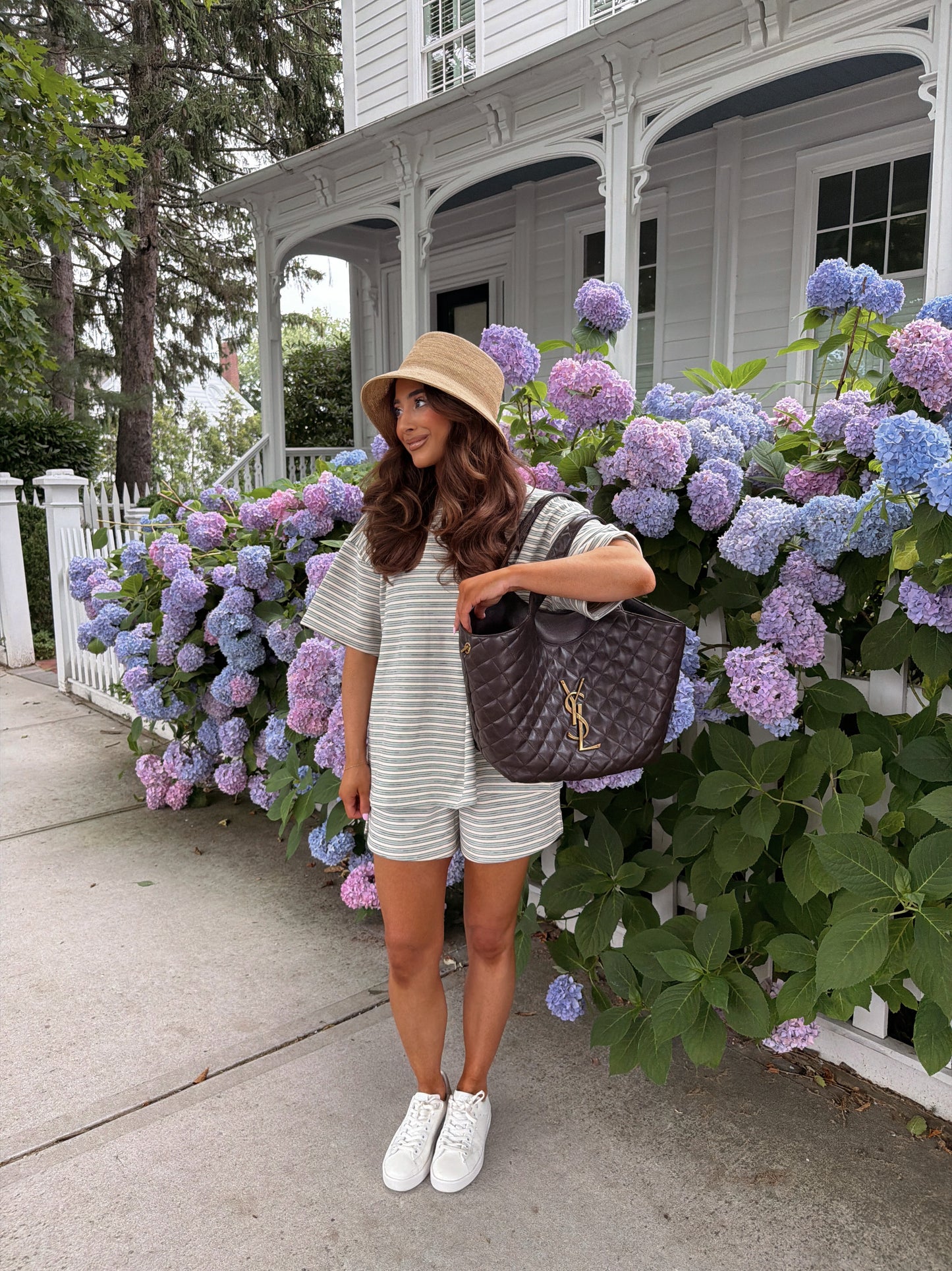 Sophie Striped Set (Mint Chip) (long sleeve)