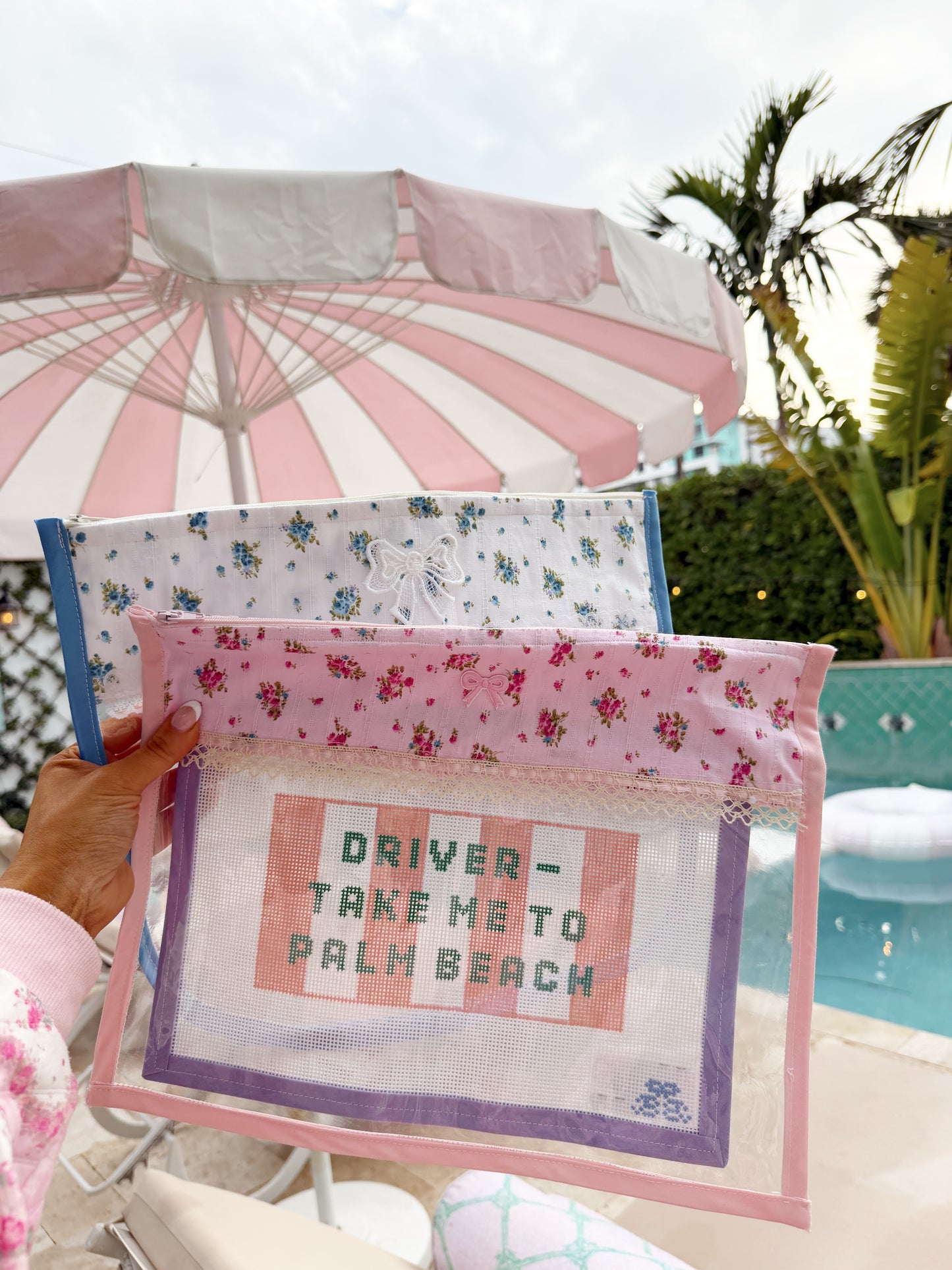 Needlepoint Project  Travel Pouch