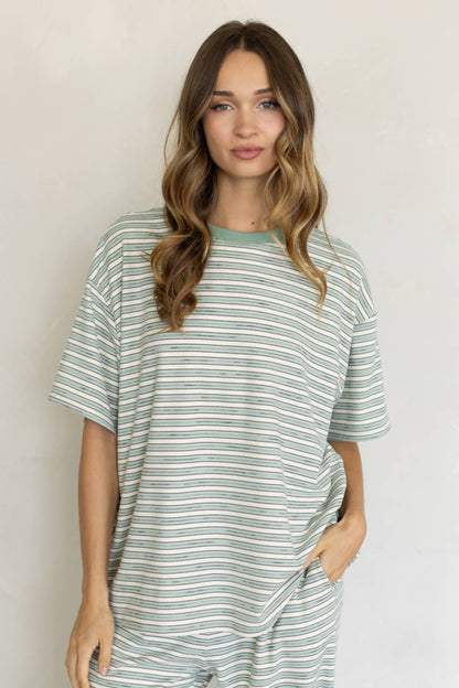 Sophie Striped Set (Mint Chip)